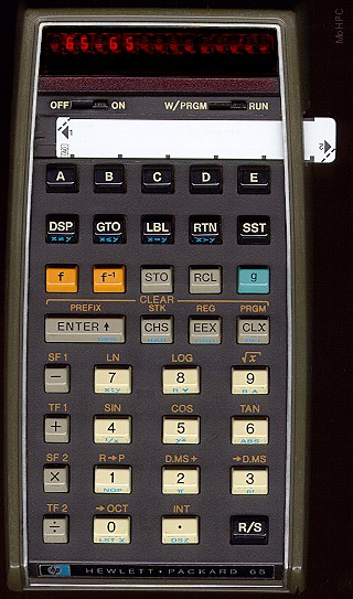 hp65 prog calculator